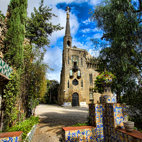 Vista exterior de la Torre Bellesguard