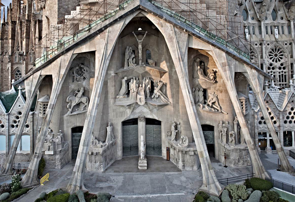Fachada del Nacimiento del Temple de la Sagrada Família